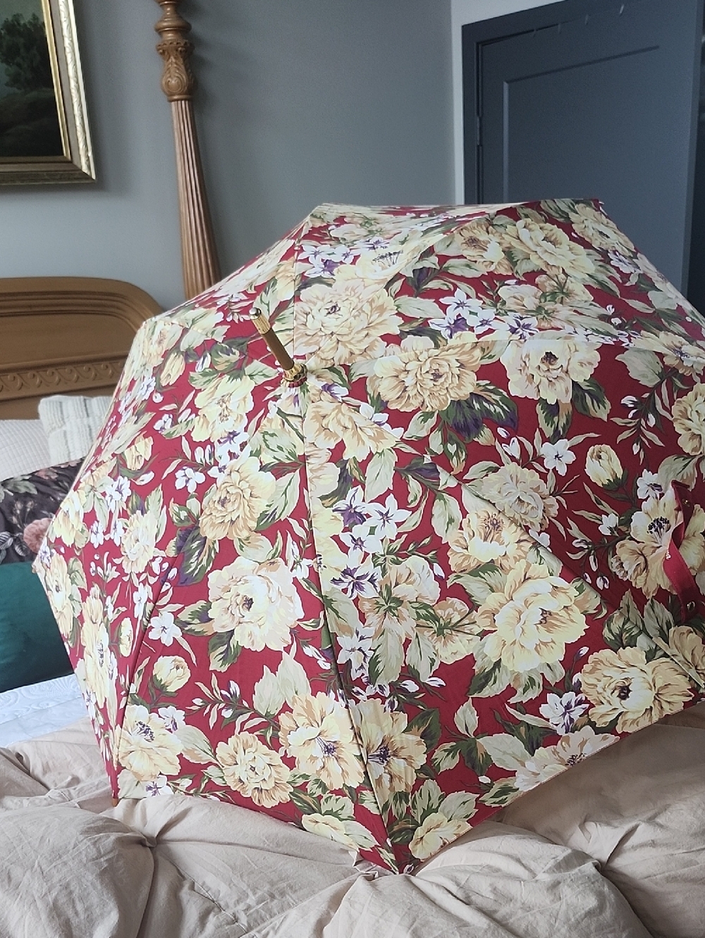 Vintage Ralph Lauren Floral Umbrella